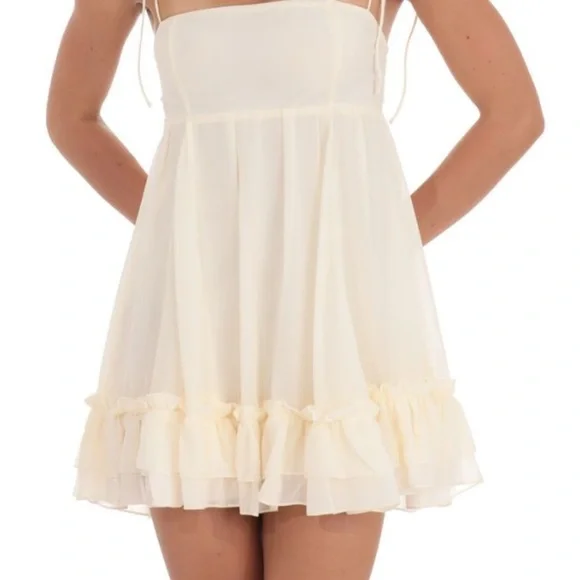 Lucy in the Sky Chiffon babydoll dress size XS - Picture 8 of 8